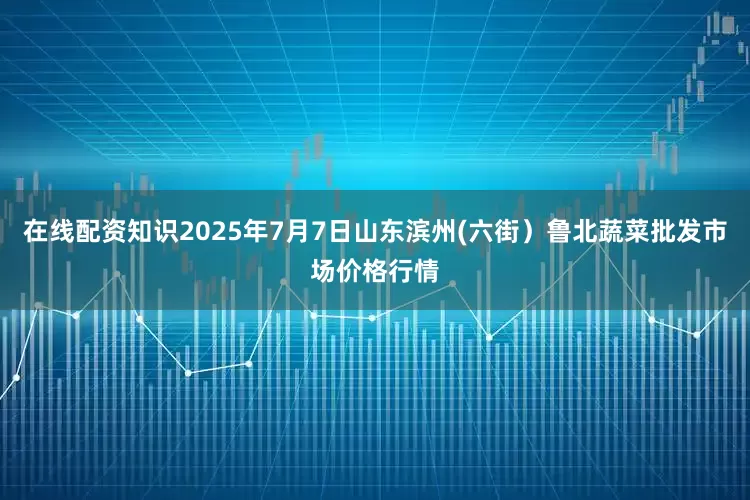 在线配资知识2025年7月7日山东滨州(六街）鲁北蔬菜批发市场价格行情