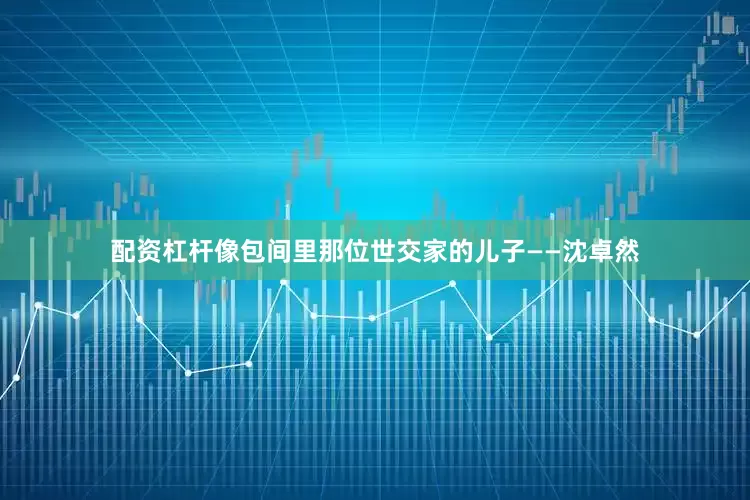 配资杠杆像包间里那位世交家的儿子——沈卓然